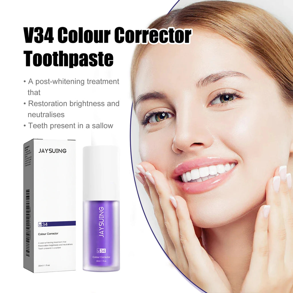 V34 Whitening Toothpaste