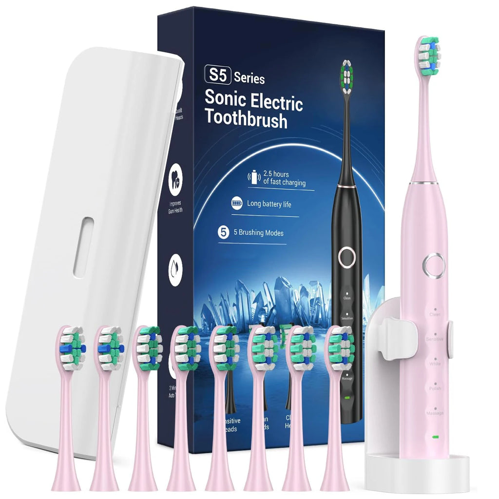 Sonic Toothbrush 8 Heads