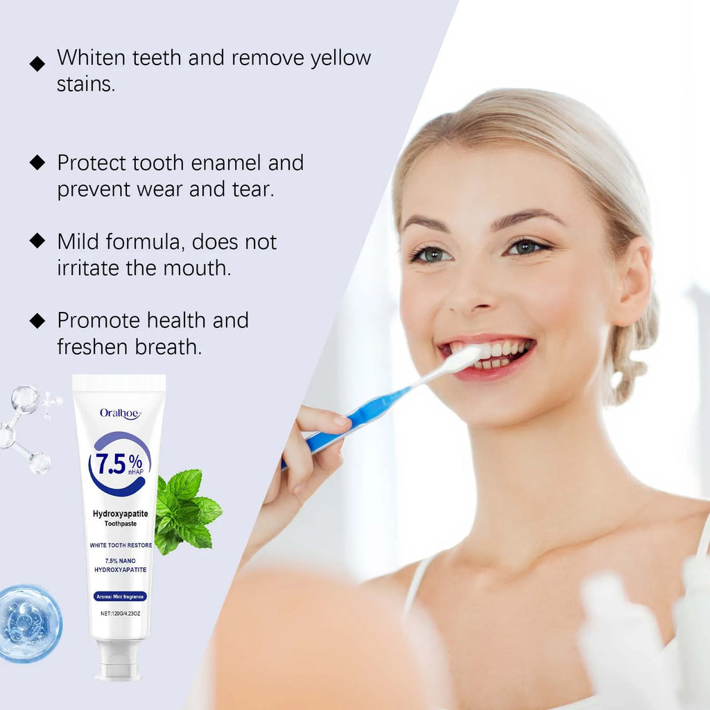 Hydroxyapatite Whitening Toothpaste