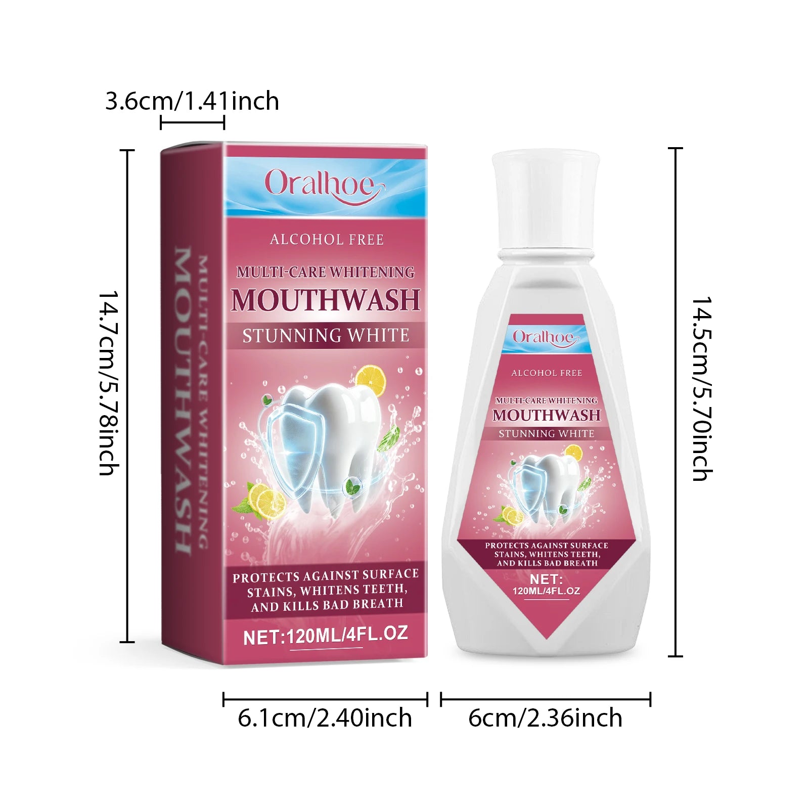 Mint Whitening Mouthwash