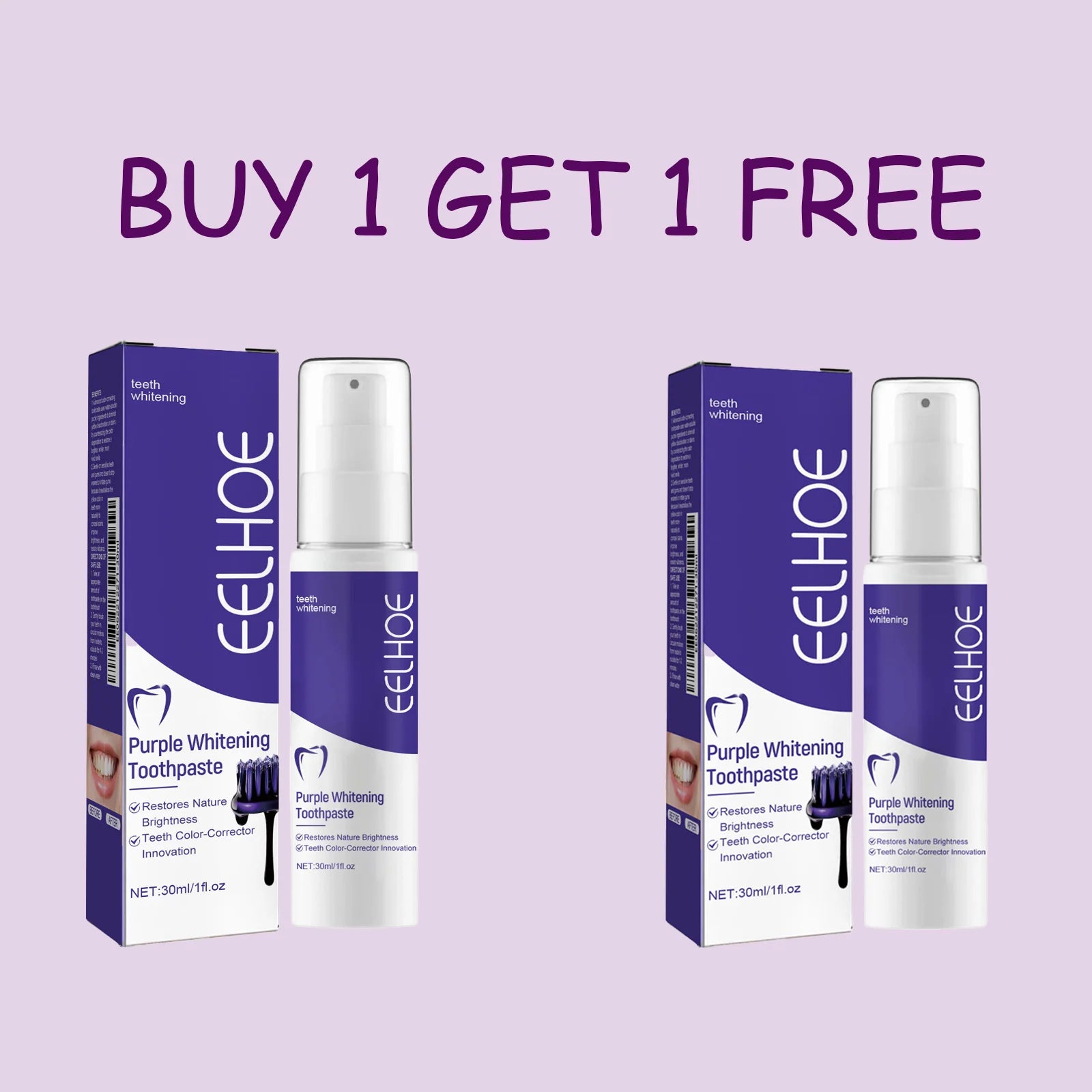 Purple Whitening Toothpaste