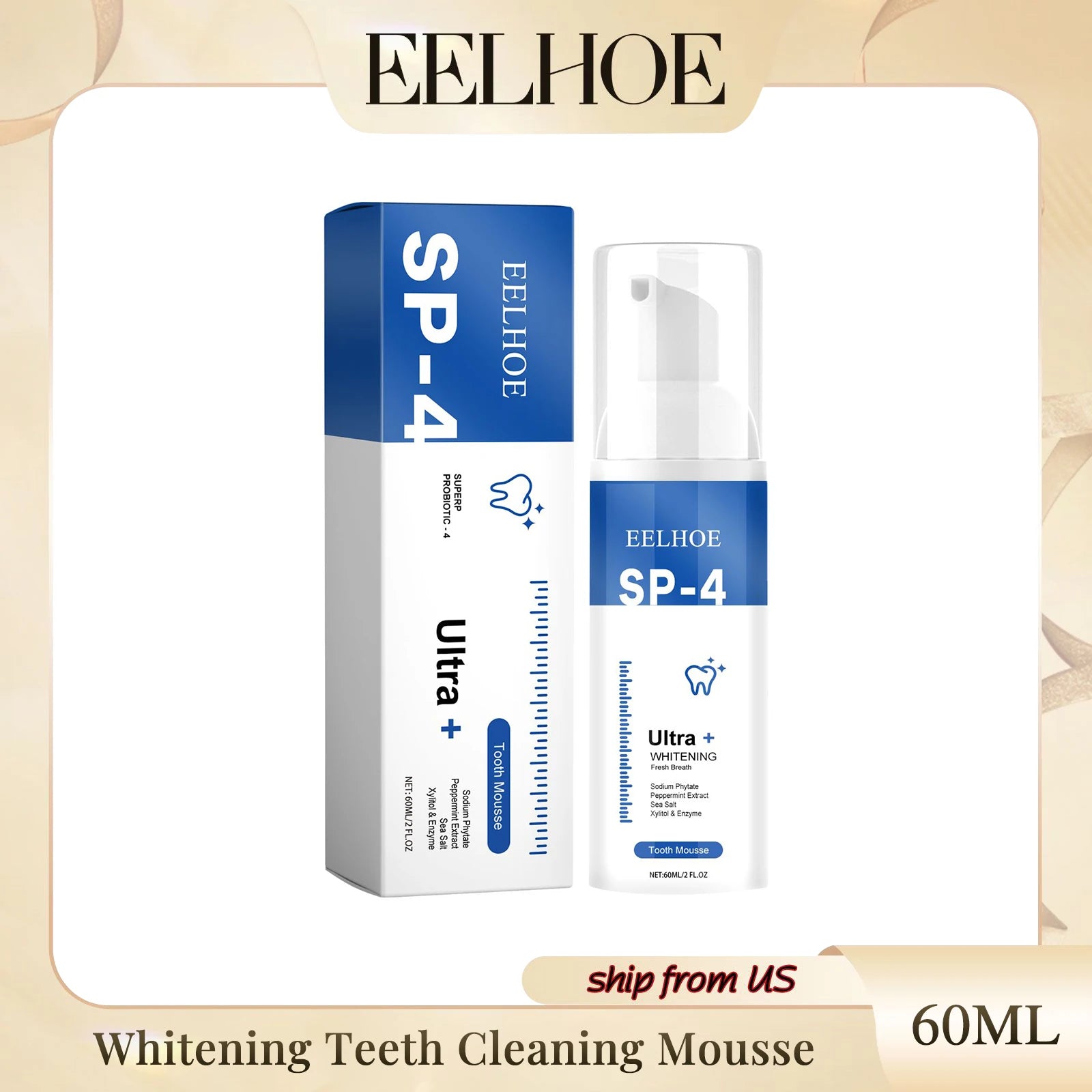 Whitening Teeth Mousse