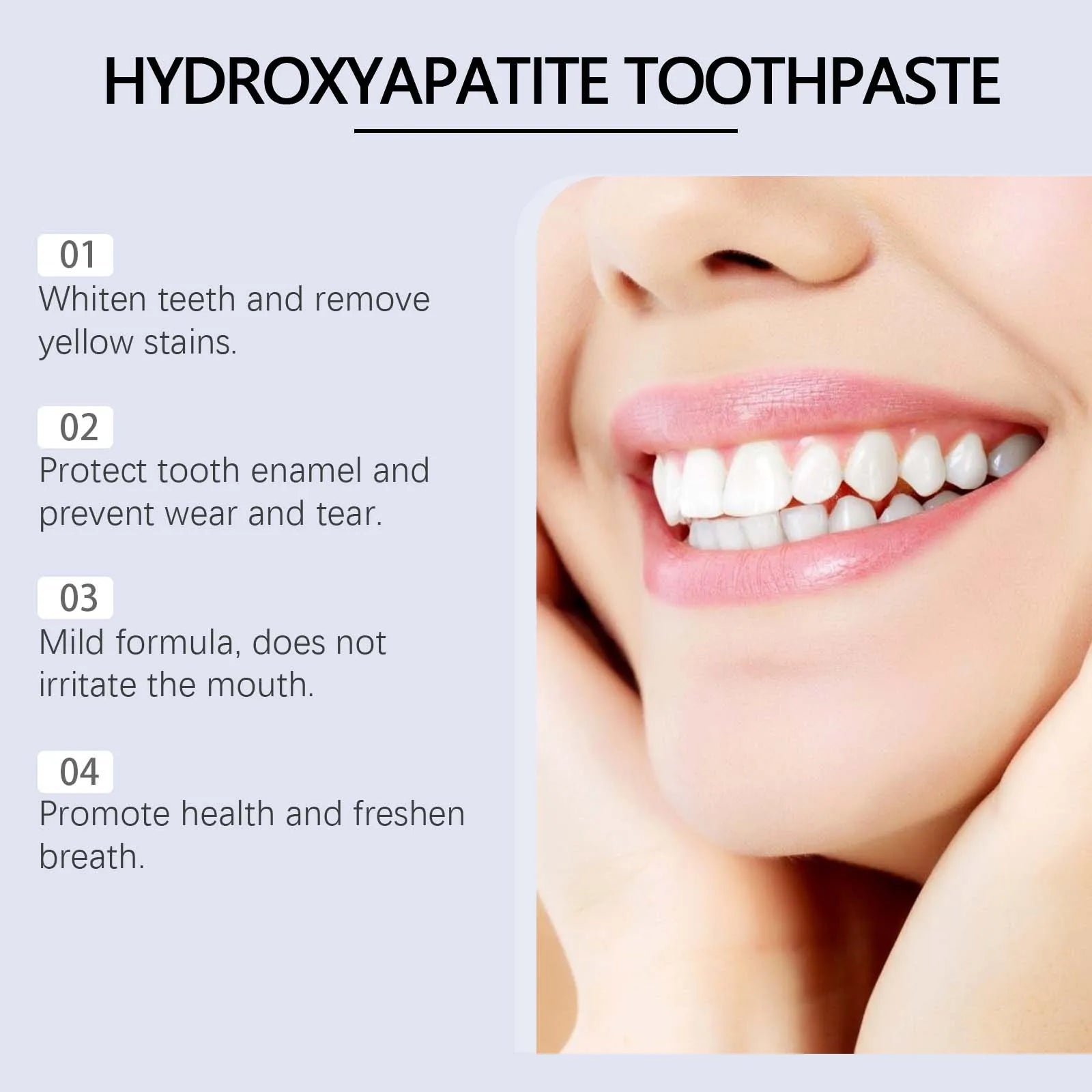 Hydroxyapatite Whitening Toothpaste