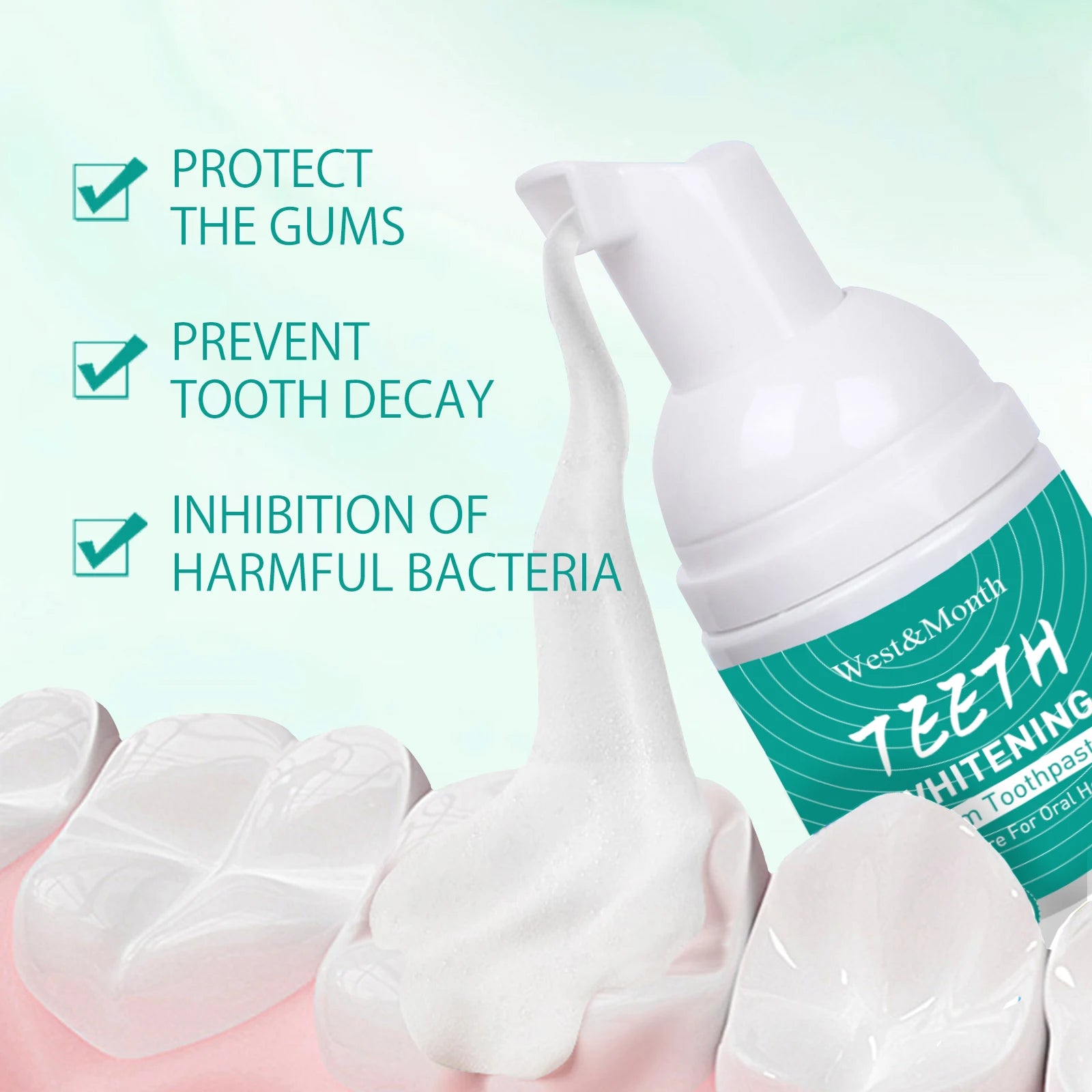 WEST&MONTH Whitening Toothpaste