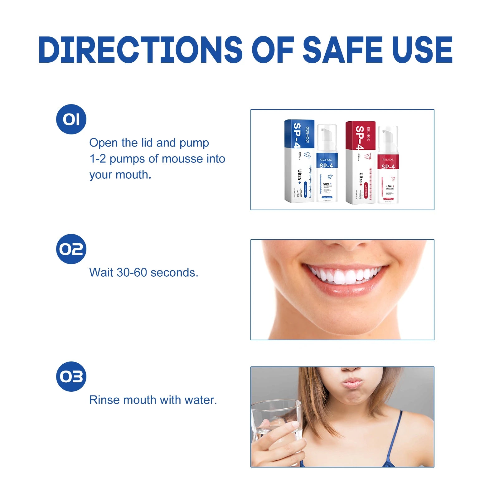 Whitening Teeth Mousse