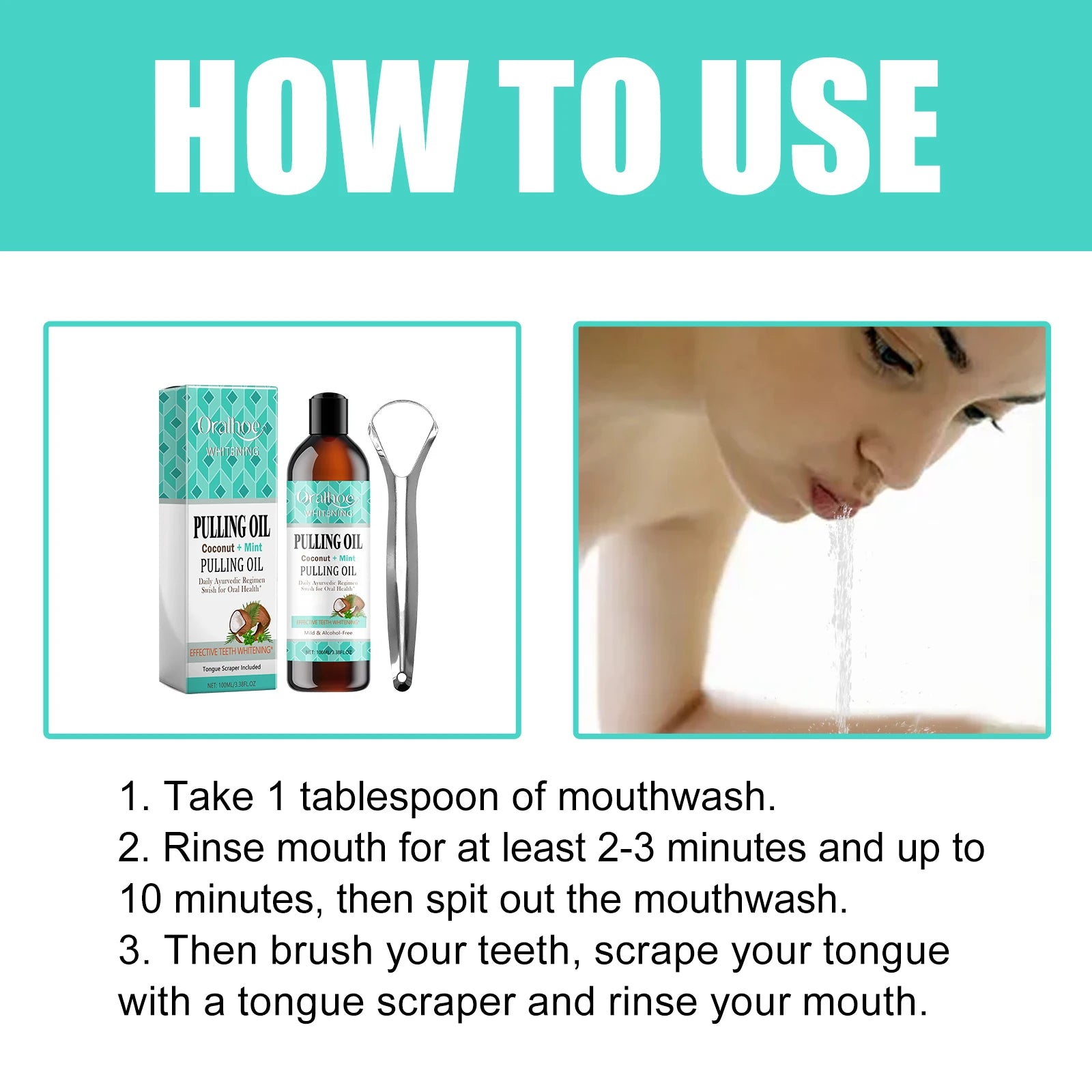 Coconut Mint Mouthwash