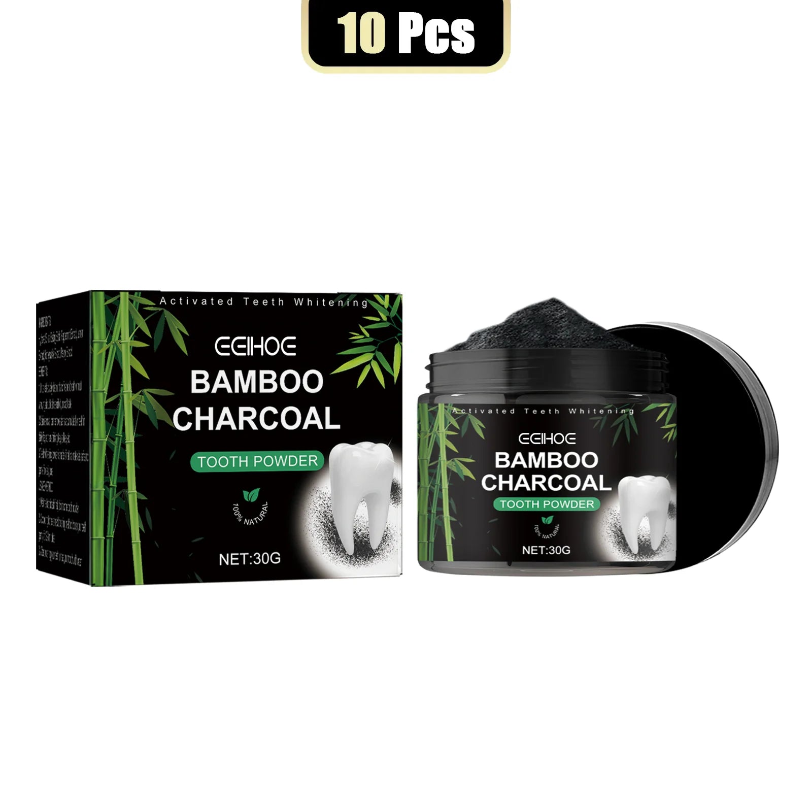 Bamboo Charcoal Tooth Powder
