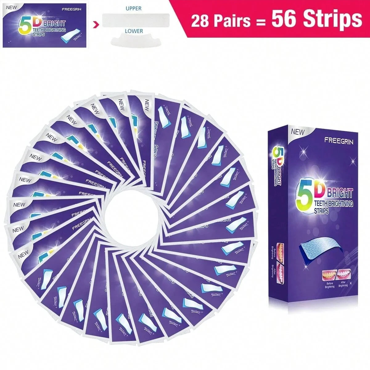5D Whitening Strips