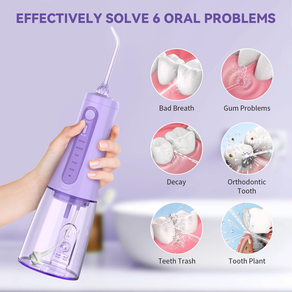SEJOY Rechargeable Water Flosser