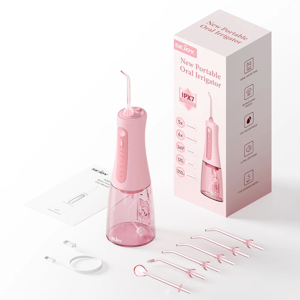 SEJOY Portable Water Flosser 350ML
