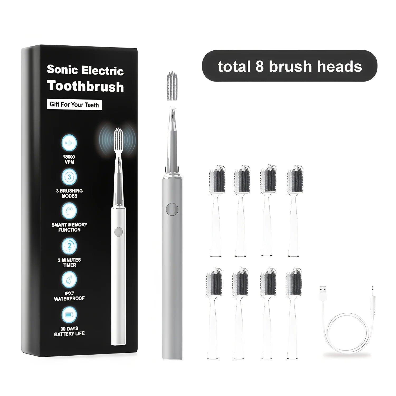 Ultrasonic Electric Toothbrush