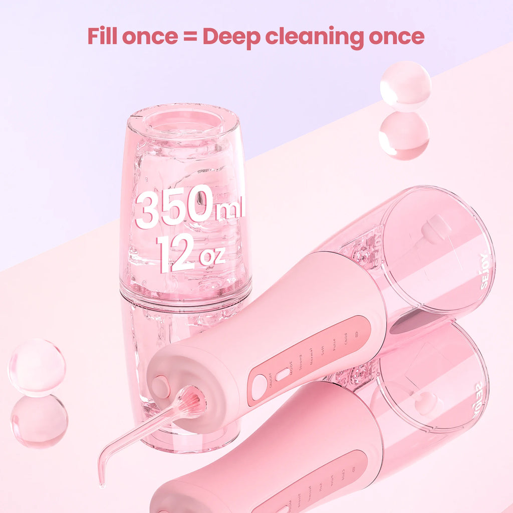 SEJOY Portable Water Flosser 350ML