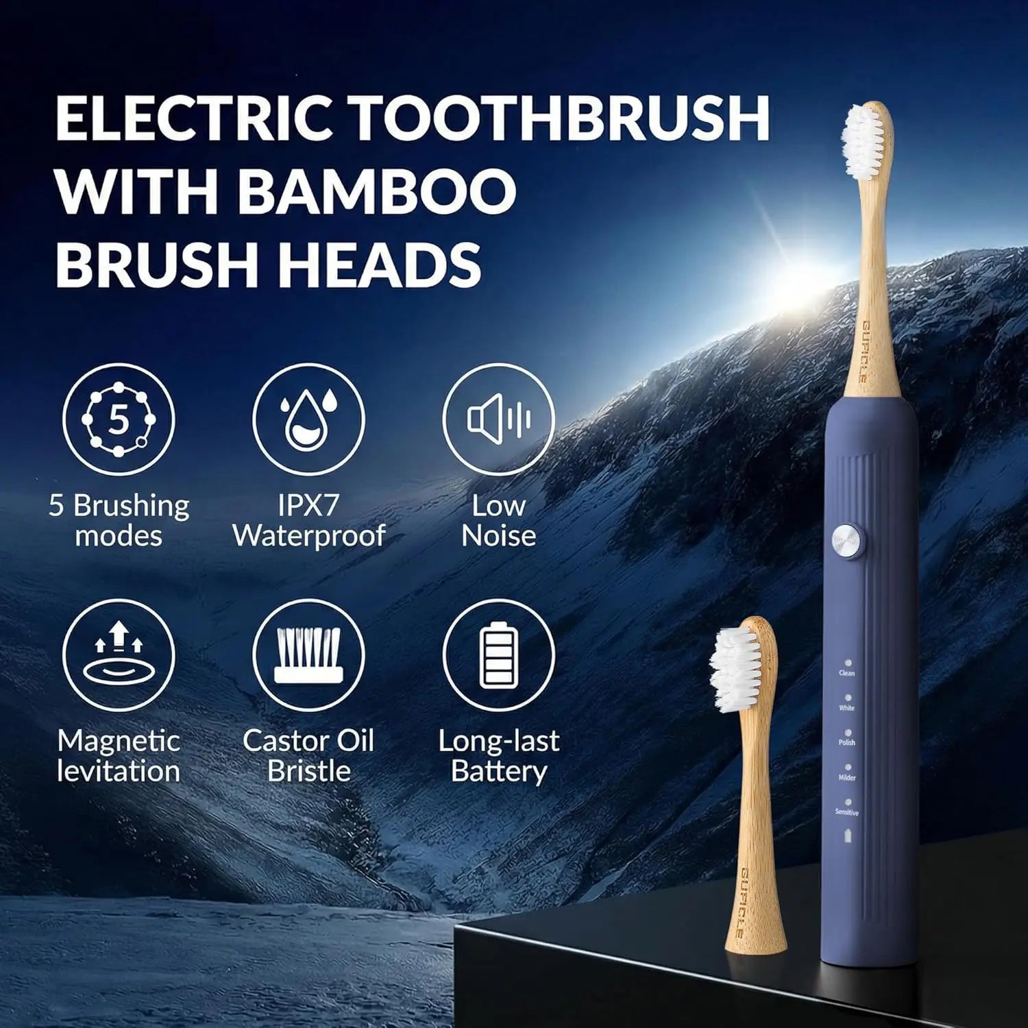 Bamboo Sonic Toothbrush