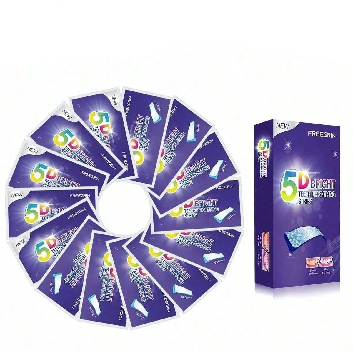 5D Whitening Strips