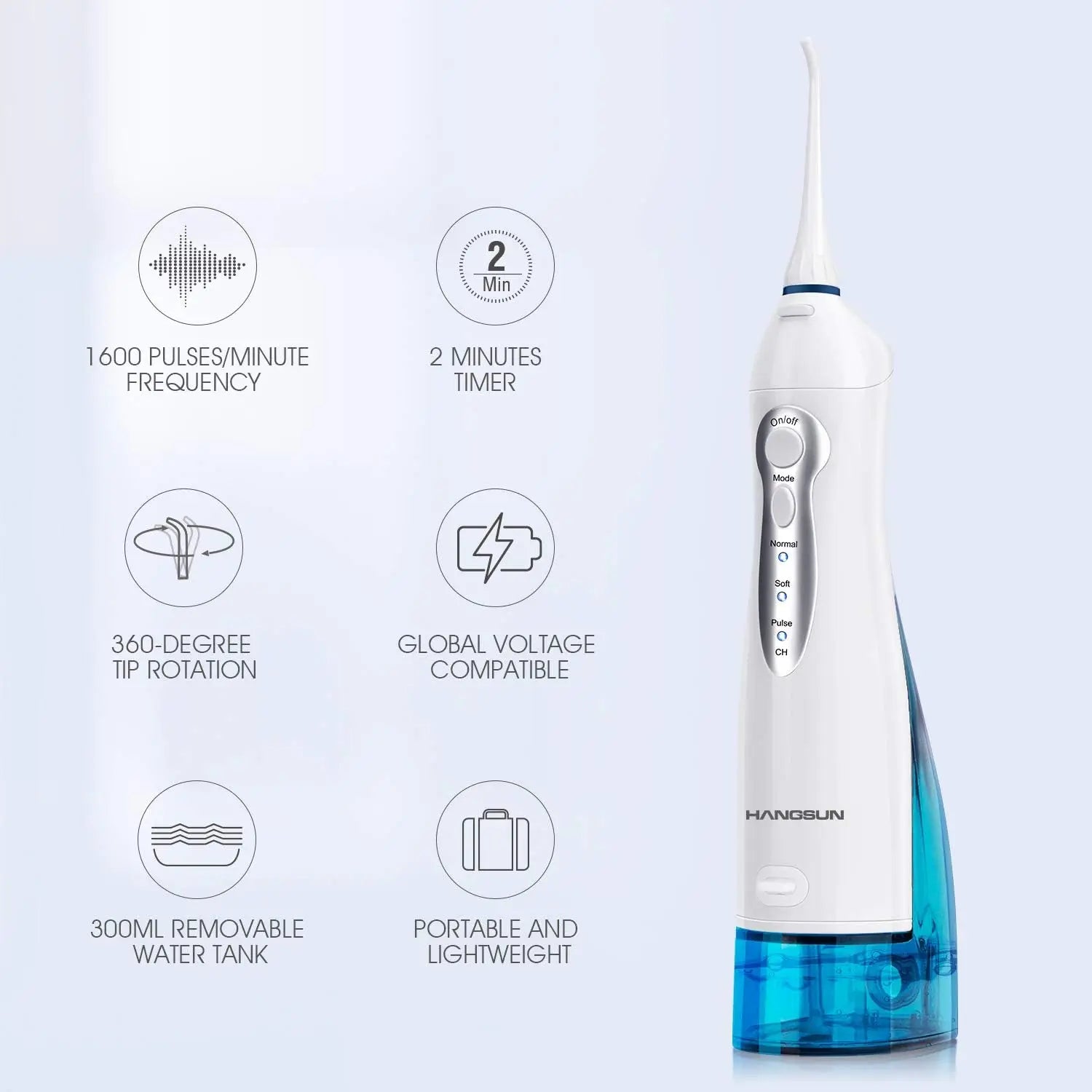 Rechargeable Water Jet Flosser