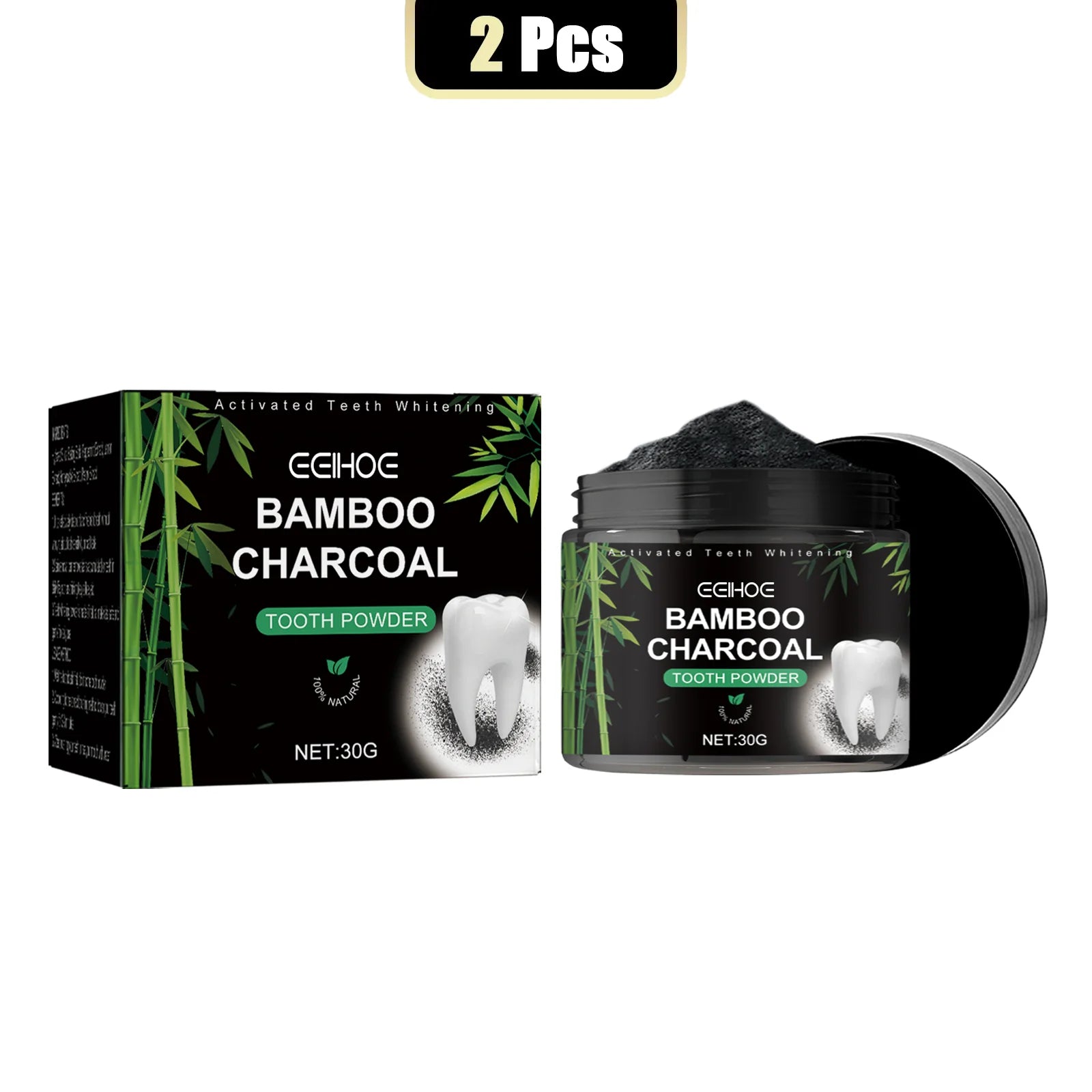 Bamboo Charcoal Tooth Powder
