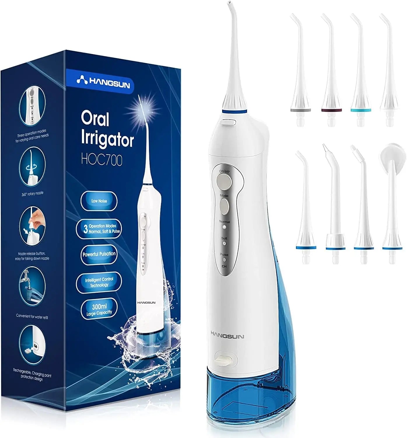 Rechargeable Water Jet Flosser