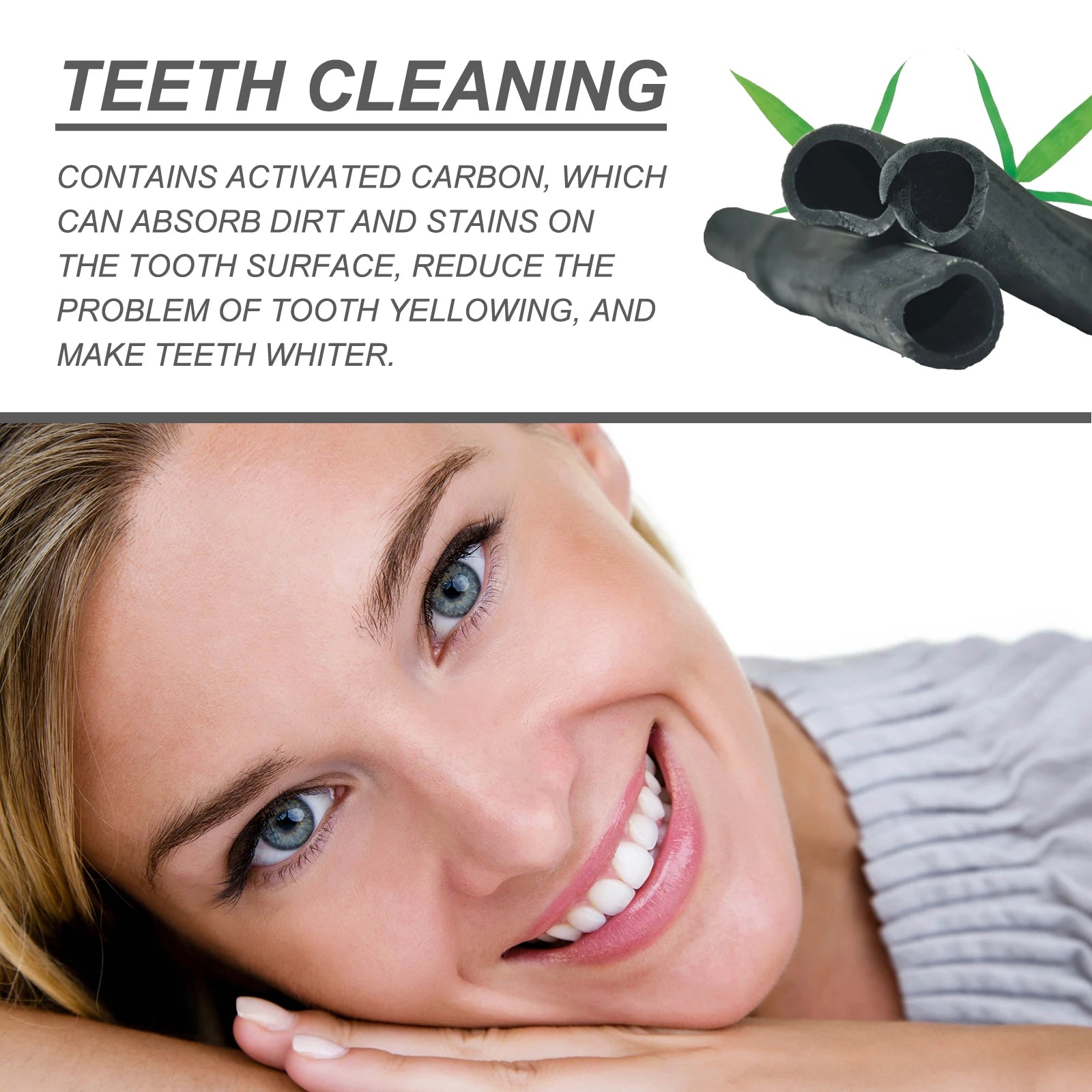 Bamboo Charcoal Tooth Powder