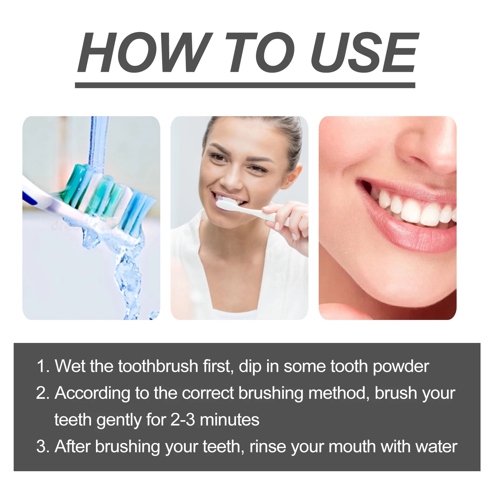 Bamboo Charcoal Tooth Powder